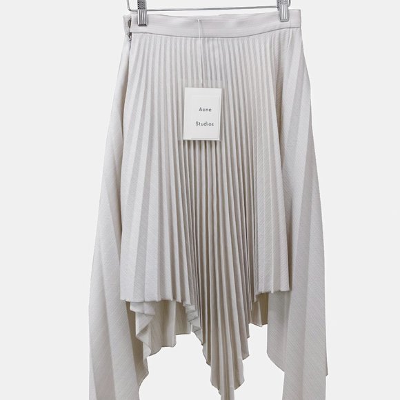 Acne Studios Accordion Pleat Skirt - Picture 2 of 9